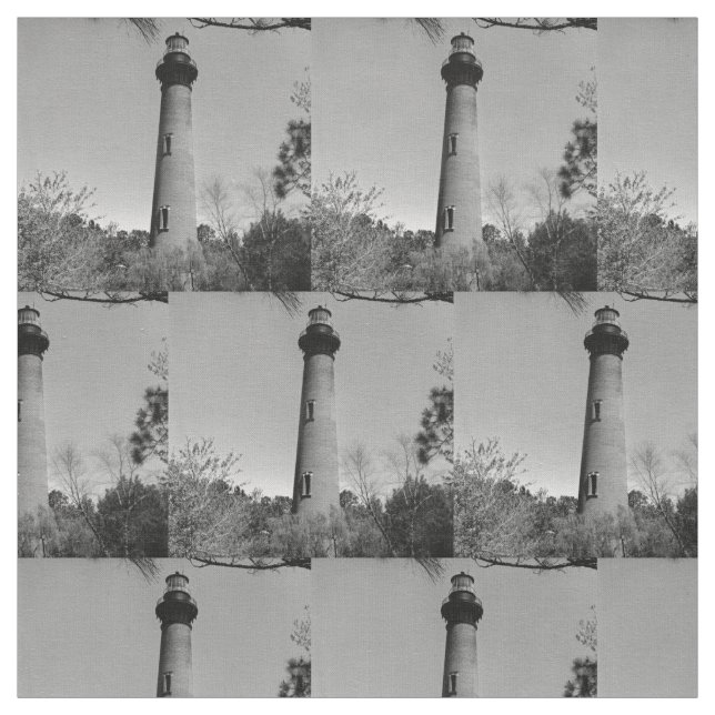 Currituck Lighthouse Fabric (Swatch)