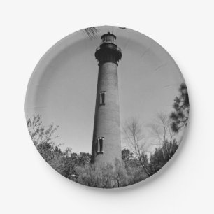 Currituck Lighthouse Paper Plate