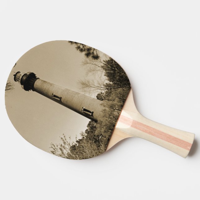 Currituck Lighthouse Ping Pong Paddle (Side)
