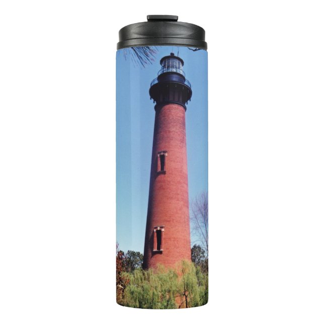 Currituck Lighthouse Thermal Tumbler (Front)
