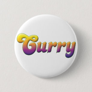 Curry 6 Cm Round Badge