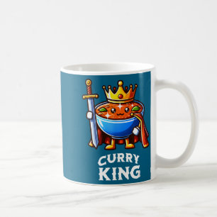 Curry King Funny Quote Curry Indian Food Lover Coffee Mug