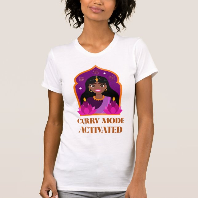 Curry Mode Activated Curry Lover T-Shirt (Front)