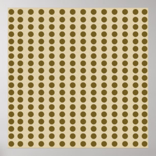 Curry Spice Moods Dots Poster
