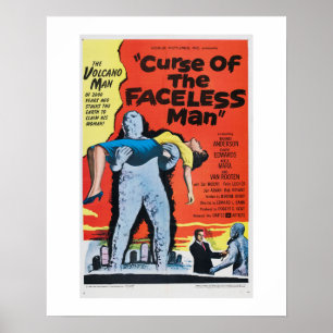 Curse of the Faceless Man Poster