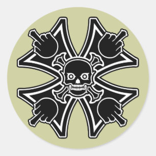 Curse of the Maltese Bird Classic Round Sticker