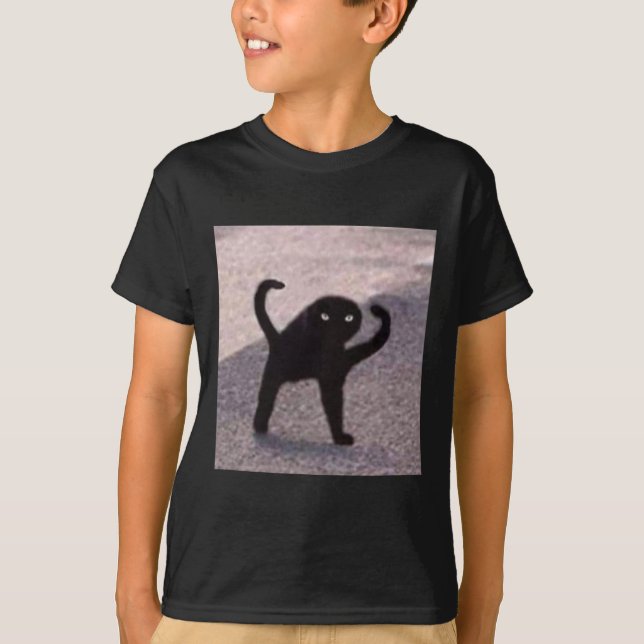 Cursed Cat Memes Cursed Cat Angry As Meme  T-Shirt (Front)