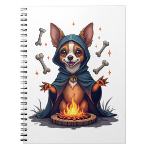 Cursed Chihuahua Ritual Dog Notebook