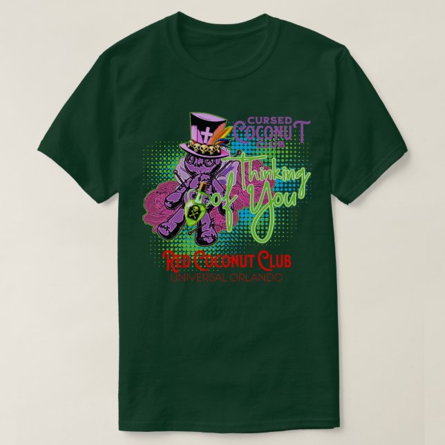 Cursed Coconut Club at the Red Coconut Club in Orl T-Shirt (Design Front)
