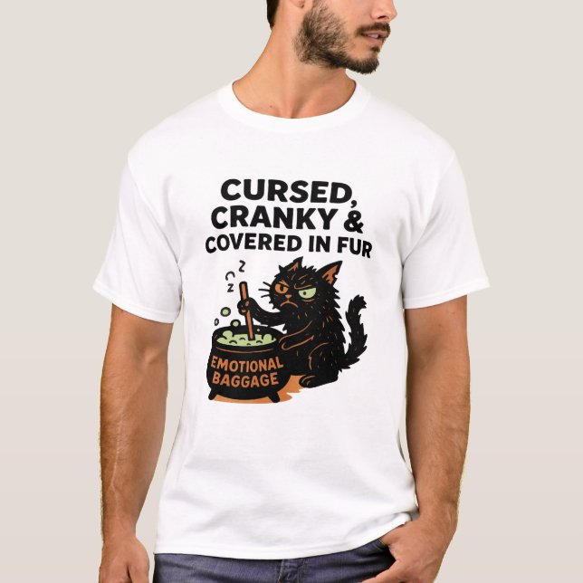 Cursed Cranky T-Shirt (Front)
