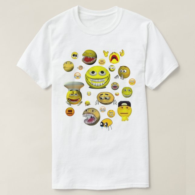 Cursed Emoji T-Shirt (Design Front)