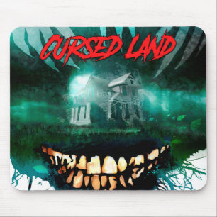 Cursed Land house mouse pad