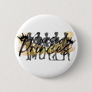 Cursed Princes Hat 6 Cm Round Badge