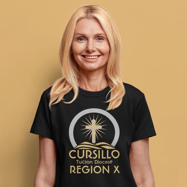 Cursillo Radiant Cross on Hill Diocese & Region  T-Shirt (Creator Uploaded)