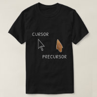 Cursor Precursor Archaeology Arrowhead Funny Paleo