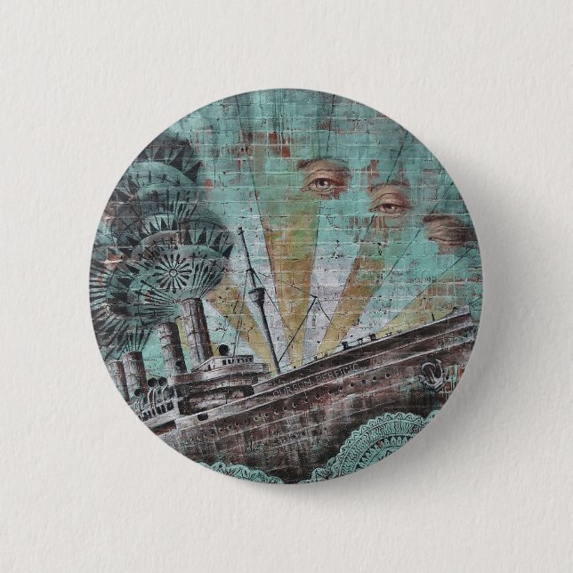 Cursum Perficio Button (Front)