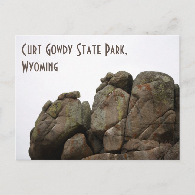 Curt Gowdy State Park, Wyoming Postcard (Front)