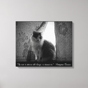 Curtain Call by djoneill w/ Margaret Benson  Quote Canvas Print