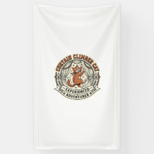 Curtain Climber Cat Curtain Climber Cat Vintage Ve Banner