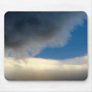 curtain of clouds mouse pad