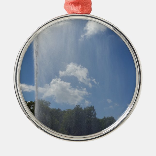 curtain on lake metal tree decoration (Front)