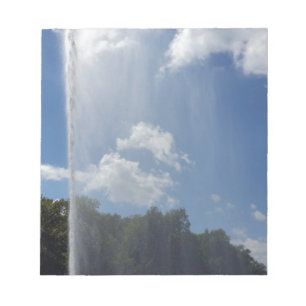 curtain on lake notepad