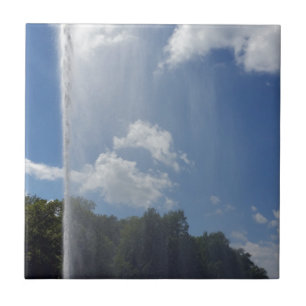 curtain on lake tile