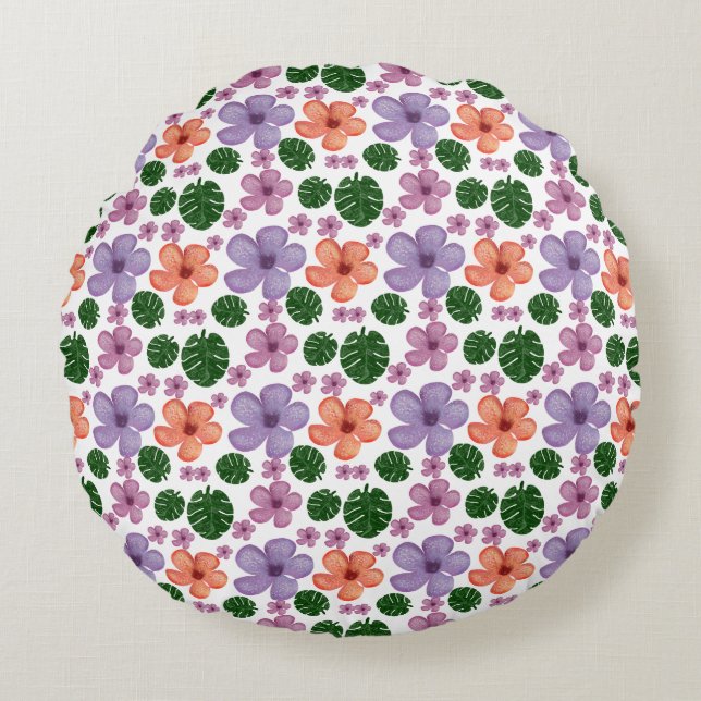 Curtain Round Cushion (Front)