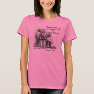 CURTAINS "Show People" basic t-shirt