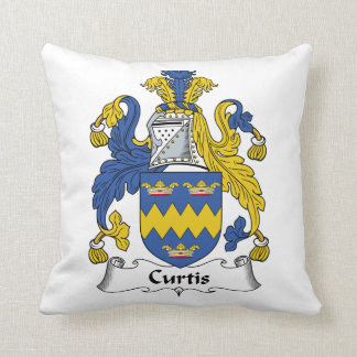 Curtis Family Crest Cushion