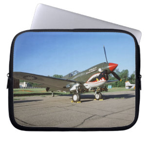 Curtiss P-40 Warhawk, at Minnesota CAF Air Show Laptop Sleeve