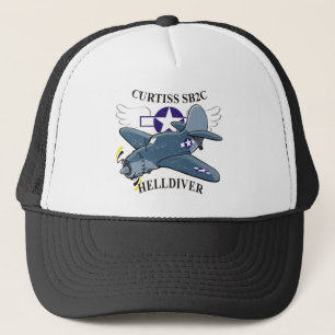 curtiss sb2c helldiver trucker hat