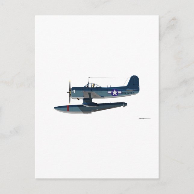 Curtiss SC-1 Seahawk Postcard (Front)