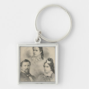 Curtiss & Todd family portraits Key Ring