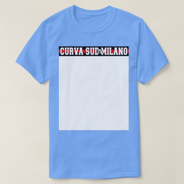 curva sud milano 14 T-Shirt (Design Front)