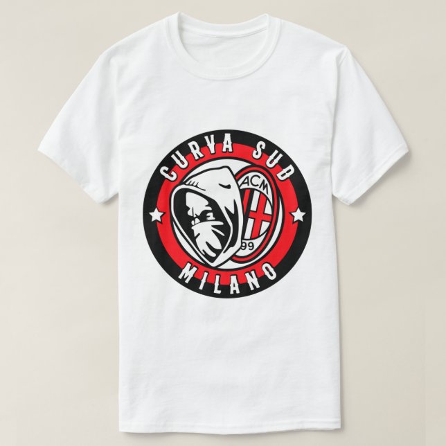 Curva Sud Milano -Ultras-   T-Shirt (Design Front)