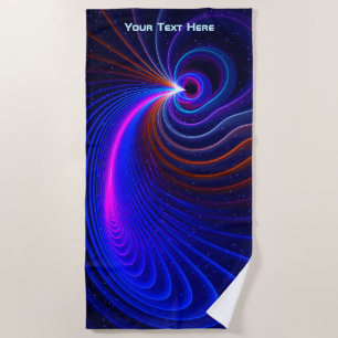 Curvature Beach Towel