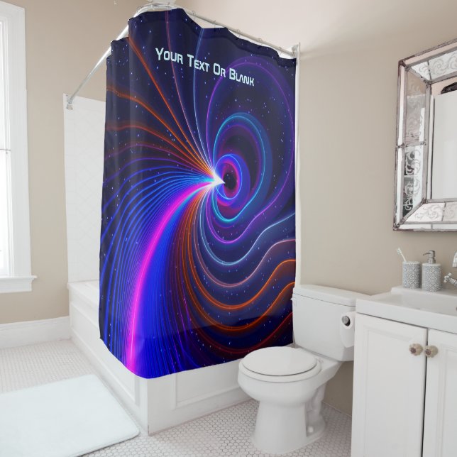 Curvature Shower Curtain (In Situ)
