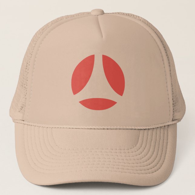 Curve Ball Arrow Trucker Hat (Front)