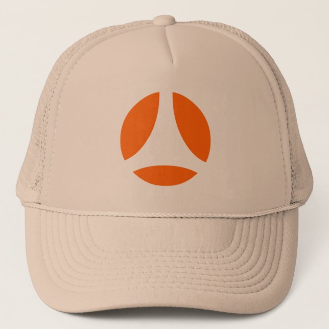 Curve Ball Arrow Trucker Hat (Front)