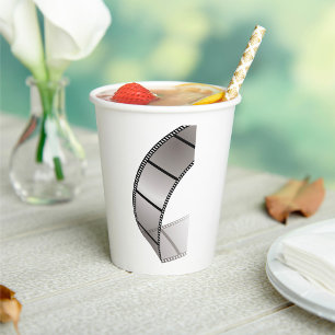 Curved Blank Film Strip Paper Cups