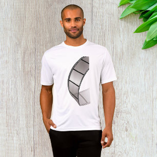 Curved Blank Film Strip T-Shirt