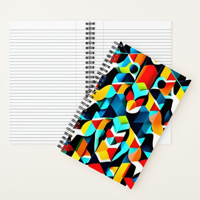 Curved Colors Notebook (Inside)
