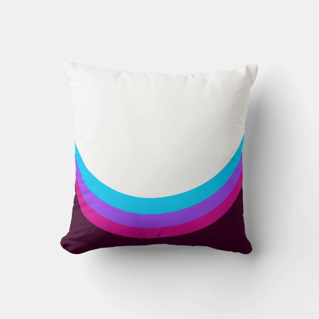 Curved Design Elements Cushion (Front)