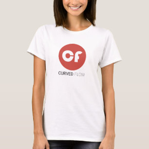 Curved FLOW Logo T-Shirt