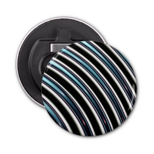 Curved Lines Close Up Of A Fractal Bottle Opener