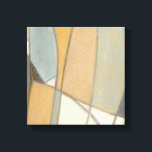 Curved Lines & Muted Earth Tones Canvas Print<br><div class="desc">This amazing print by Norman Wyatt shows a number of geometric shapes created by smooth curved lines and coloured by muted earth tones. A stylish piece that would look great on a number of products. Order yours now!</div>