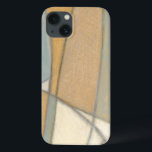 Curved Lines & Muted Earth Tones iPhone 13 Case<br><div class="desc">This amazing print by Norman Wyatt shows a number of geometric shapes created by smooth curved lines and coloured by muted earth tones. A stylish piece that would look great on a number of products. Order yours now!</div>