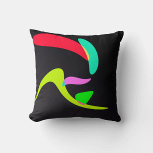 Curved shapes cushion
