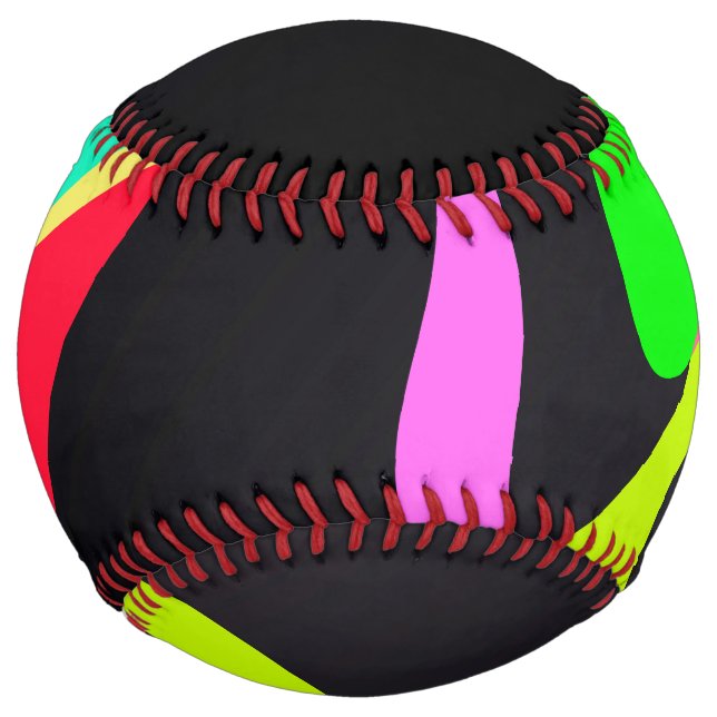 Curved shapes softball (Front)
